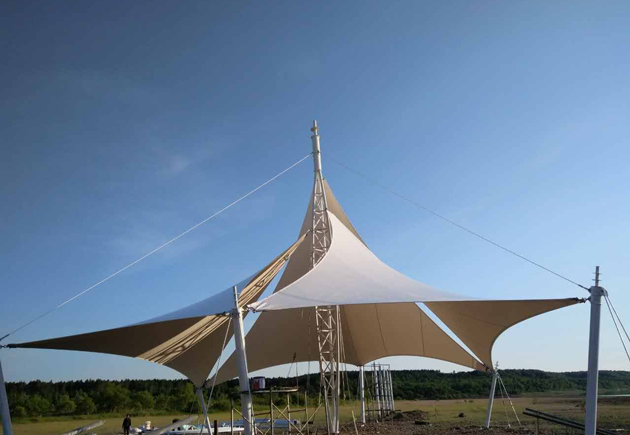 內蒙古膜結構的造型單元：融合自然與科技，構筑現代美學典范